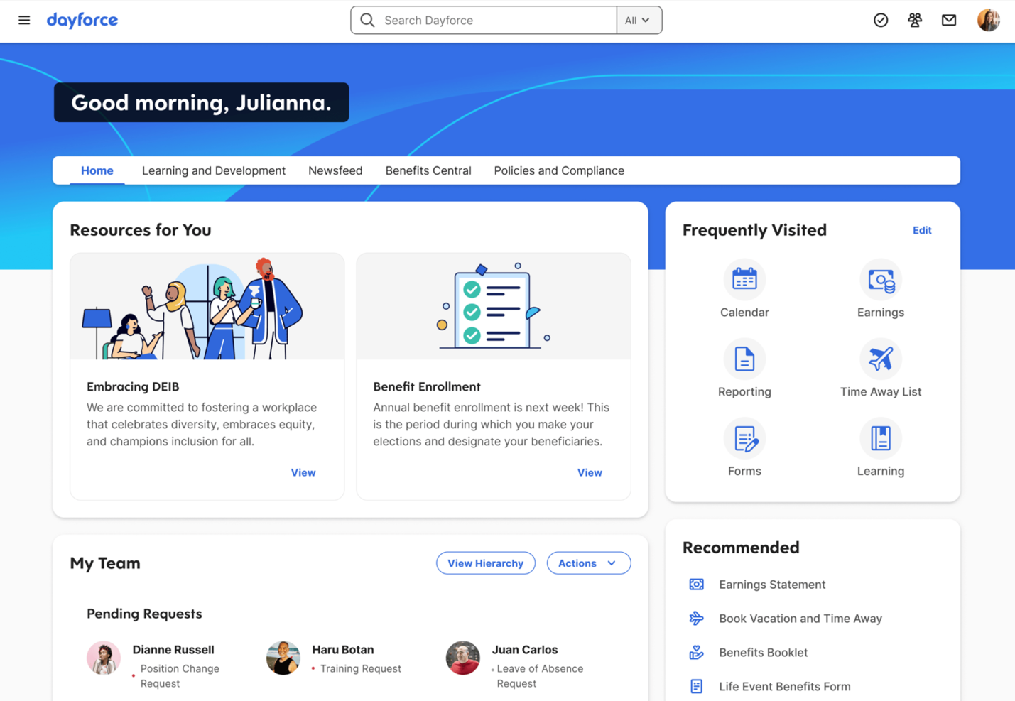 Dayforce screenshot - 20 Best Paylocity Alternatives: Reviewed in 2025