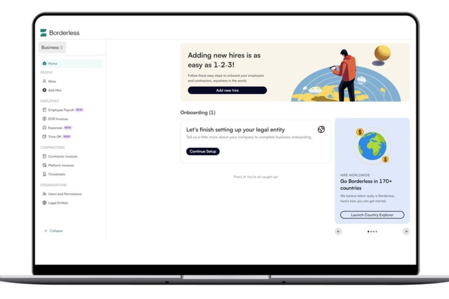 Borderless AI screenshot - 20 Best Employer of Record in Hong Kong: Reviewed in 2026