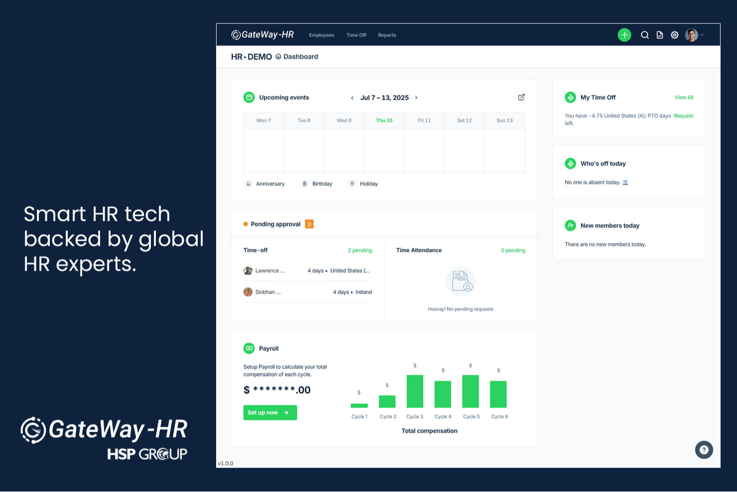 HSP Group screenshot - 34 Best Payroll Companies of 2025: Reviewed & Compared