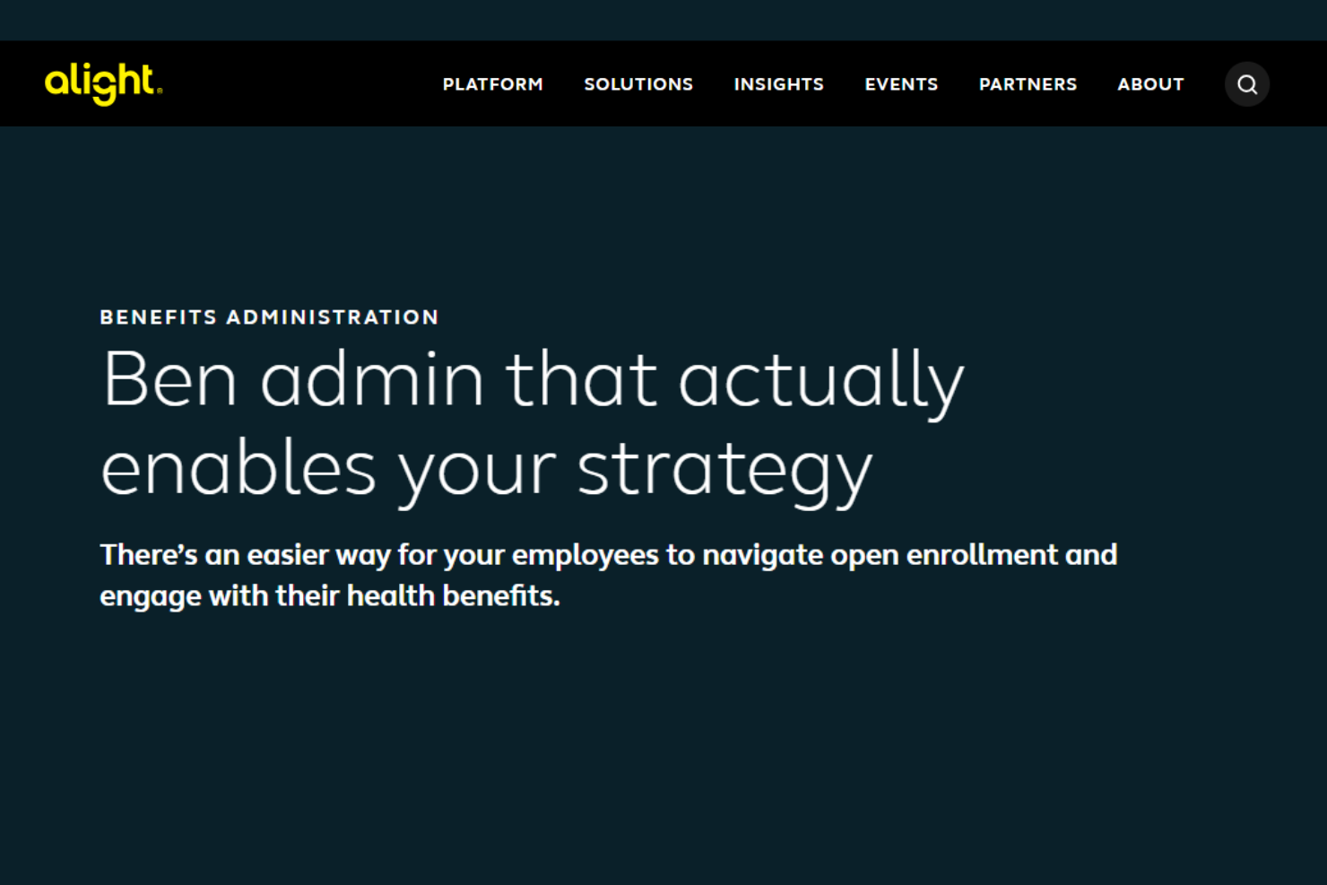 Alight Solutions screenshot - 18 Best Global Benefits Administration Reviewed in 2025