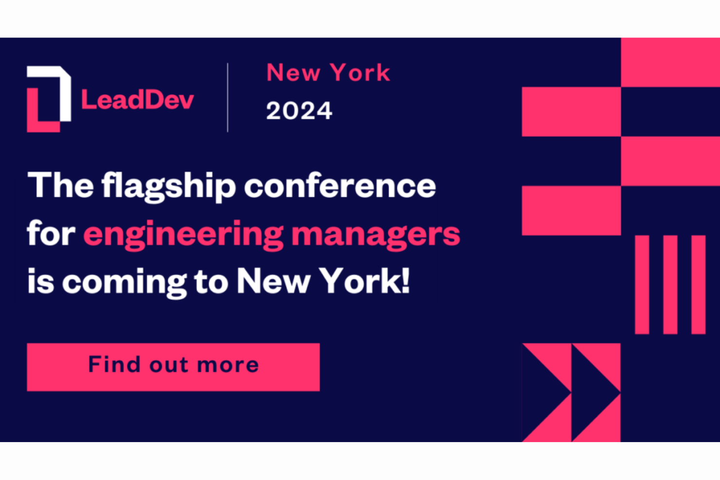 Lead Dev New York screenshot - The 21 Best Leadership Conferences To Attend In 2024-2025