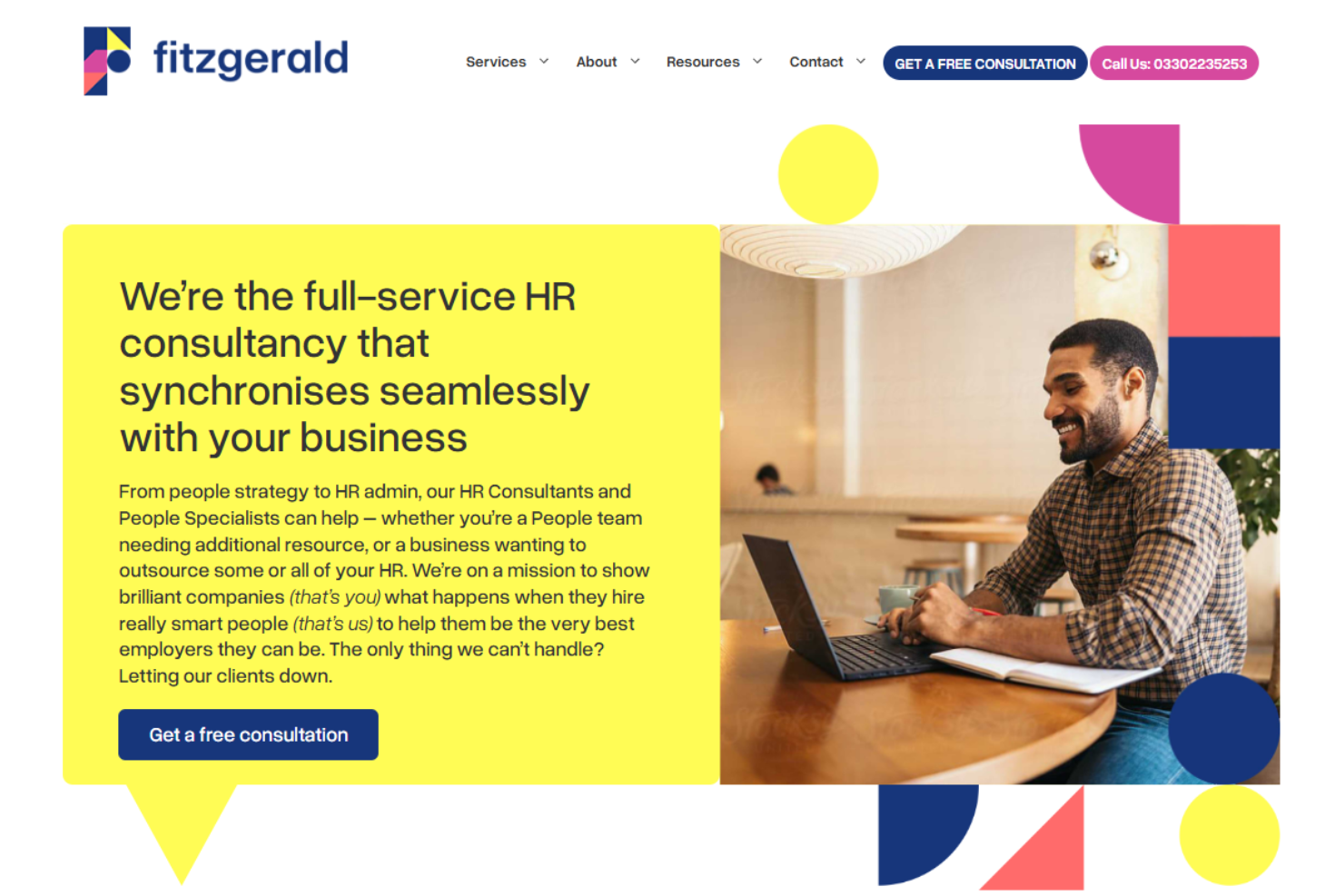 Fitzgerald HR screenshot - 16 Best HR Services in the UK: Reviewed in 2026