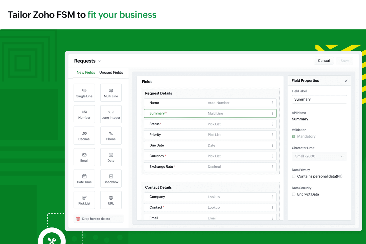 Zoho FSM screenshot - 40 Best Workforce Management Software of 2026: Reviewed