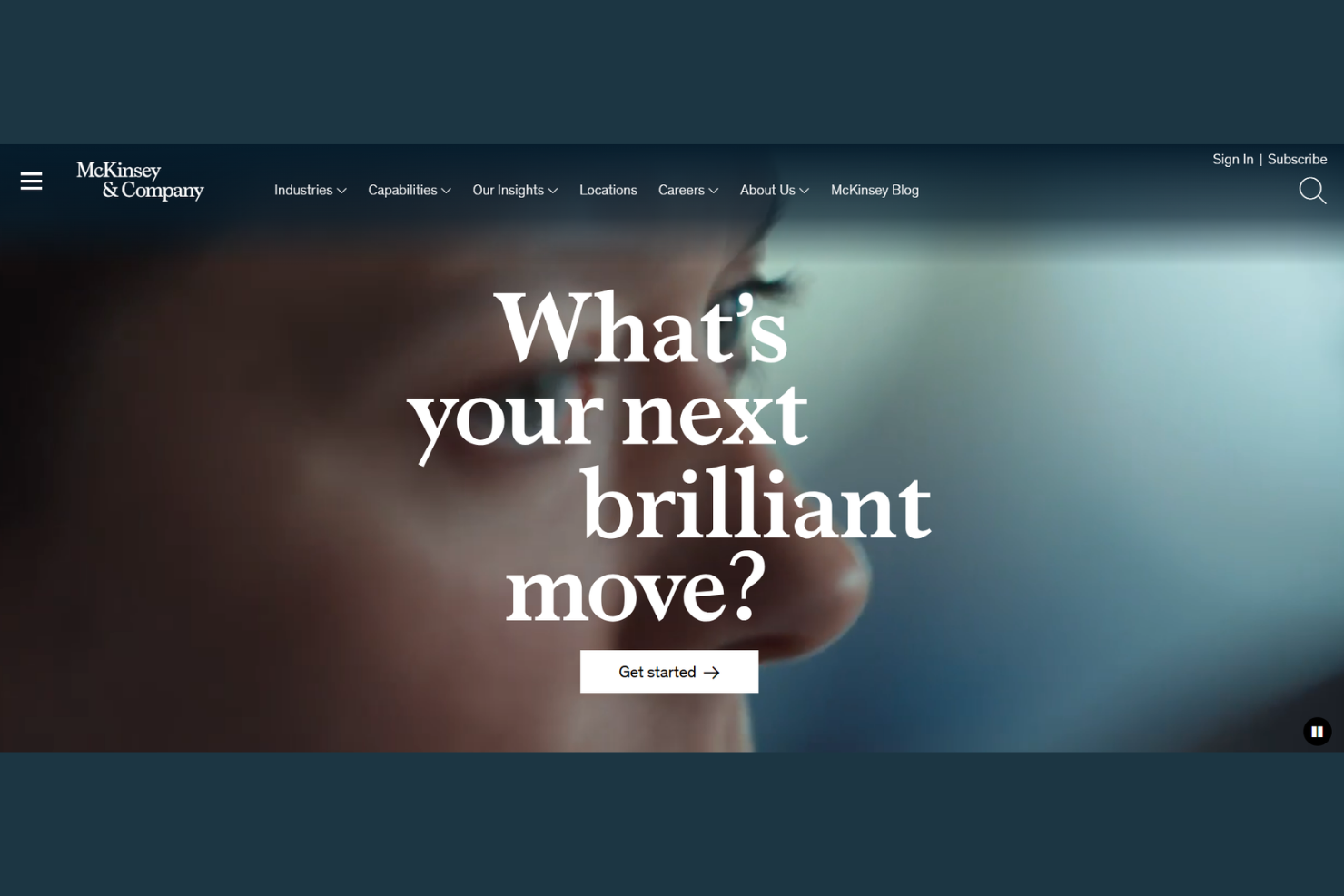 McKinsey &amp; Company screenshot - 19 Best Employee Background Check Services Reviewed in 2026