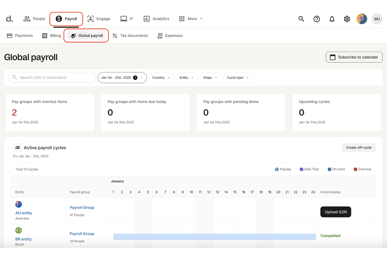 Deel Payroll screenshot - 20 Best Payroll and Timekeeping Software Reviewed in 2026