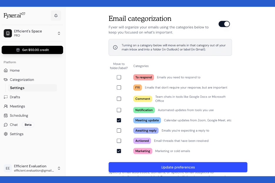 Fyxer screenshot - 20 Best AI Tools for Business Reviewed in 2026