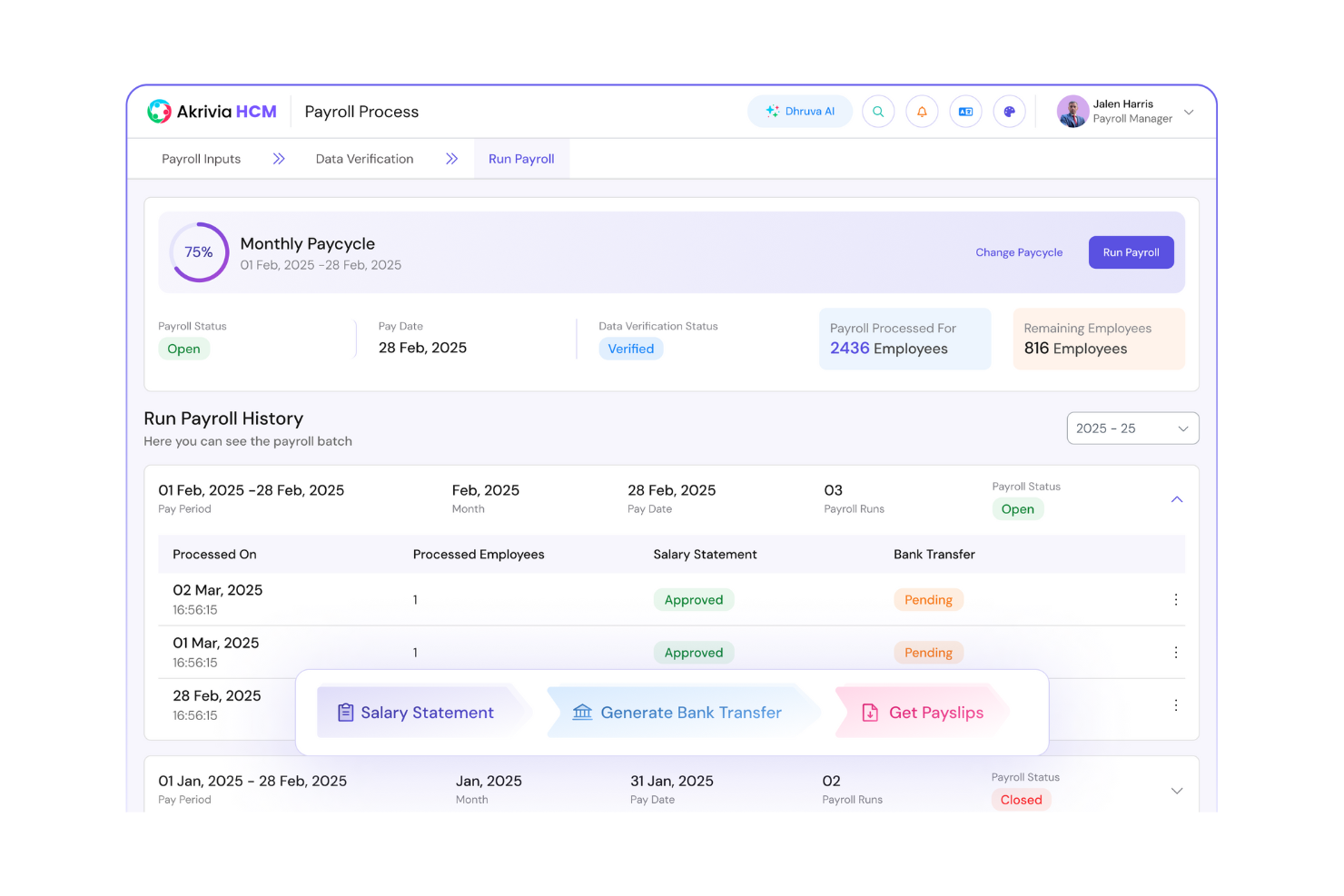 Akrivia HCM screenshot - 14 Best Enterprise AI Solutions Reviewed in 2026