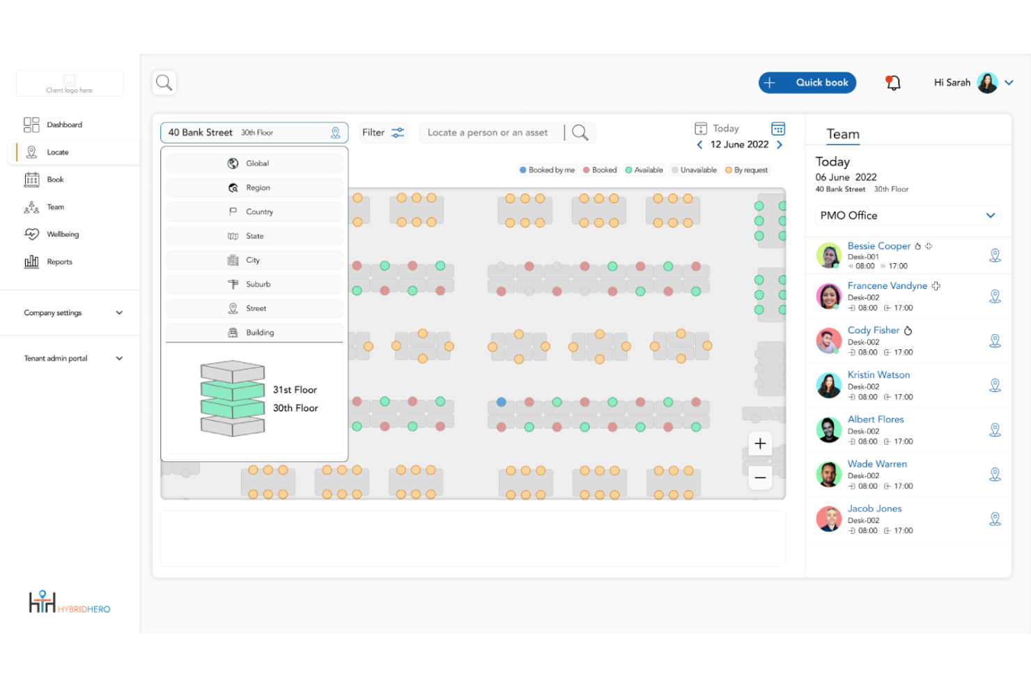 Hybrid Hero screenshot - 30 Best Office Management Software of 2026