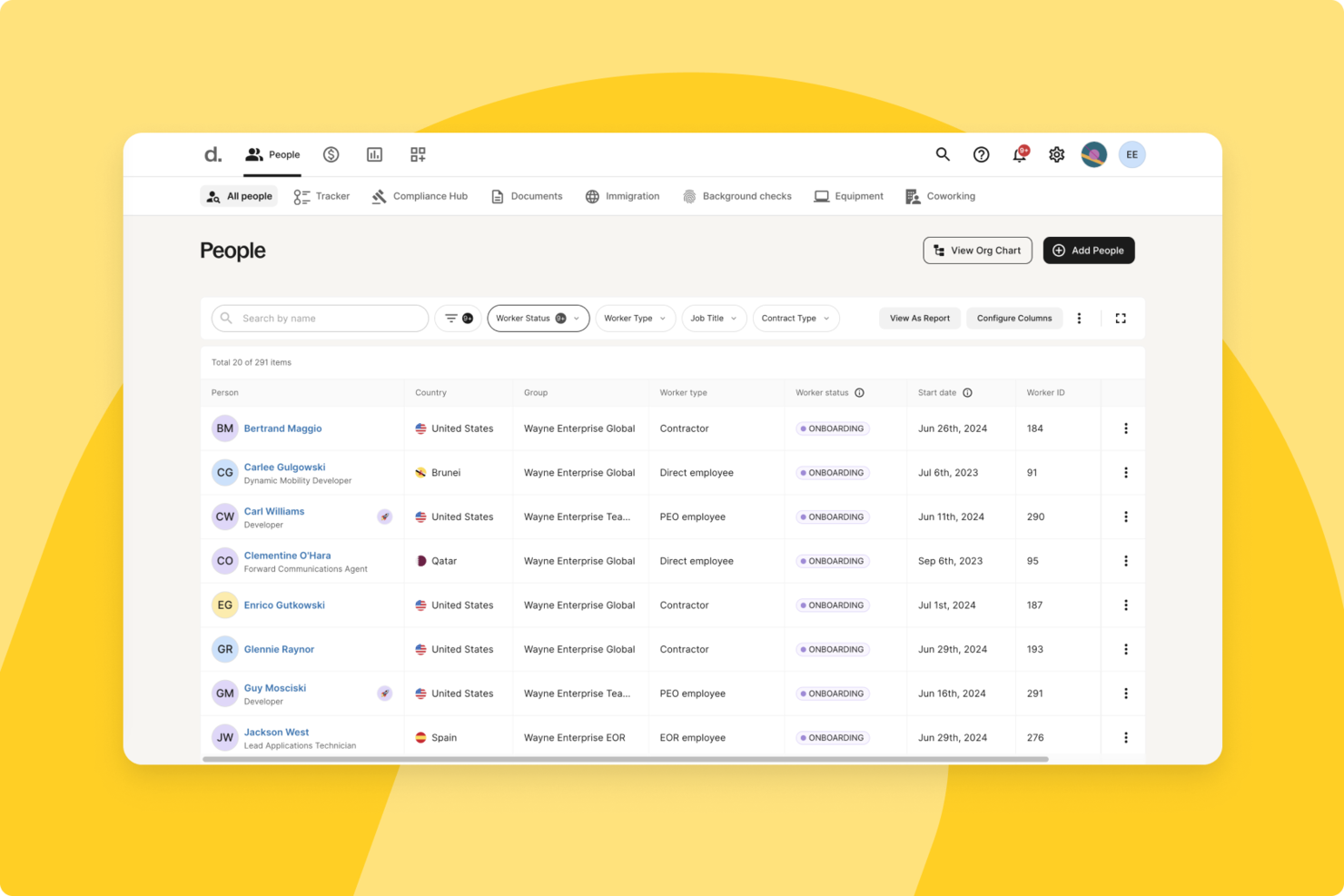 Deel HR screenshot - 18 Best Restaurant Payroll Software Reviewed in 2026