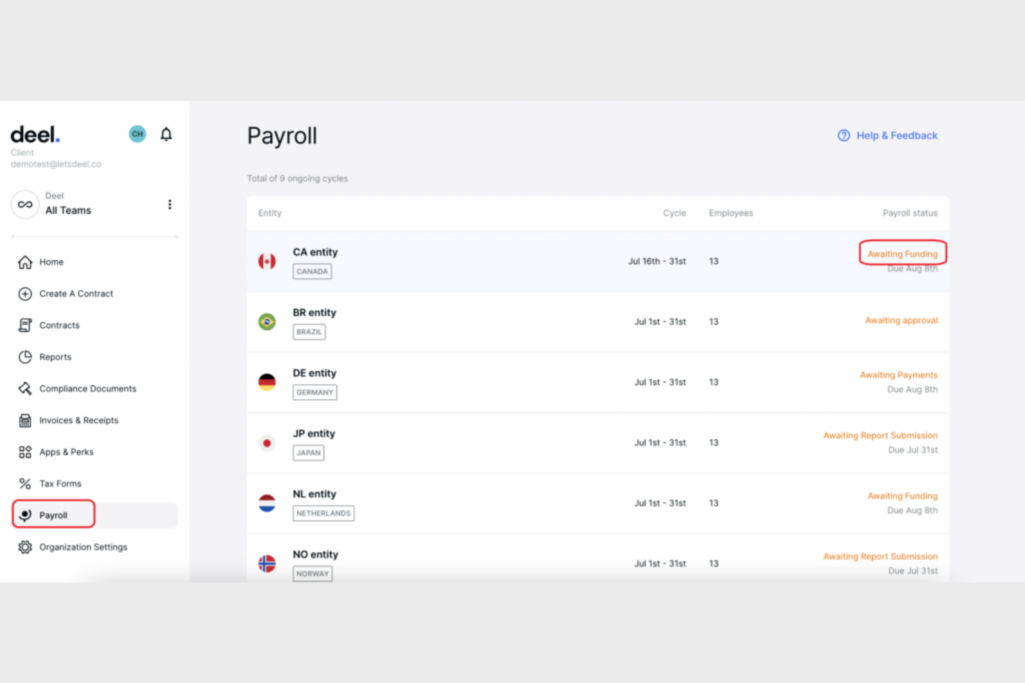 Deel screenshot - 16 Best Bambee Alternatives Reviewed in 2026