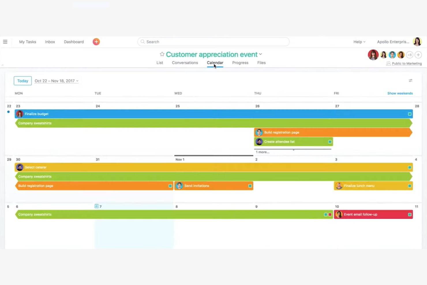 Asana screenshot - 20 Best Betterworks Alternatives Reviewed in 2026
