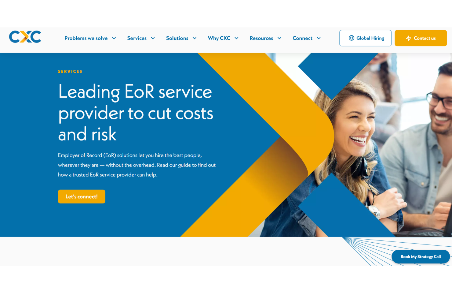 CXC Global screenshot - 29 Best Employer of Record in the UK: Reviewed in 2026