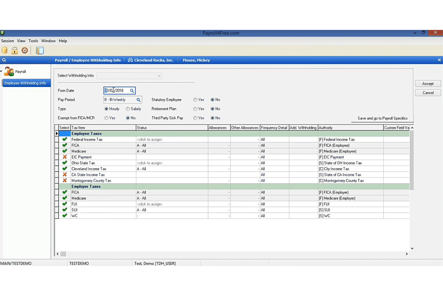 Payroll4free.com screenshot - 14 Best Cheap Payroll Software Reviewed in 2026