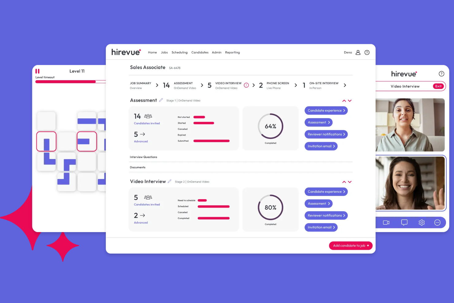 HireVue screenshot - 21 Best Text Recruiting Software Reviewed in 2026
