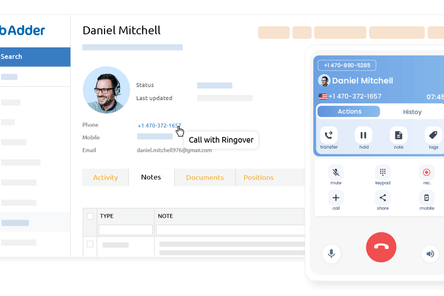 Ringover screenshot - 21 Best Text Recruiting Software Reviewed in 2026