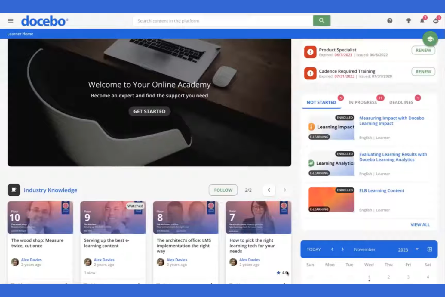 Docebo screenshot - 19 Best Mobile LMS Reviewed in 2026