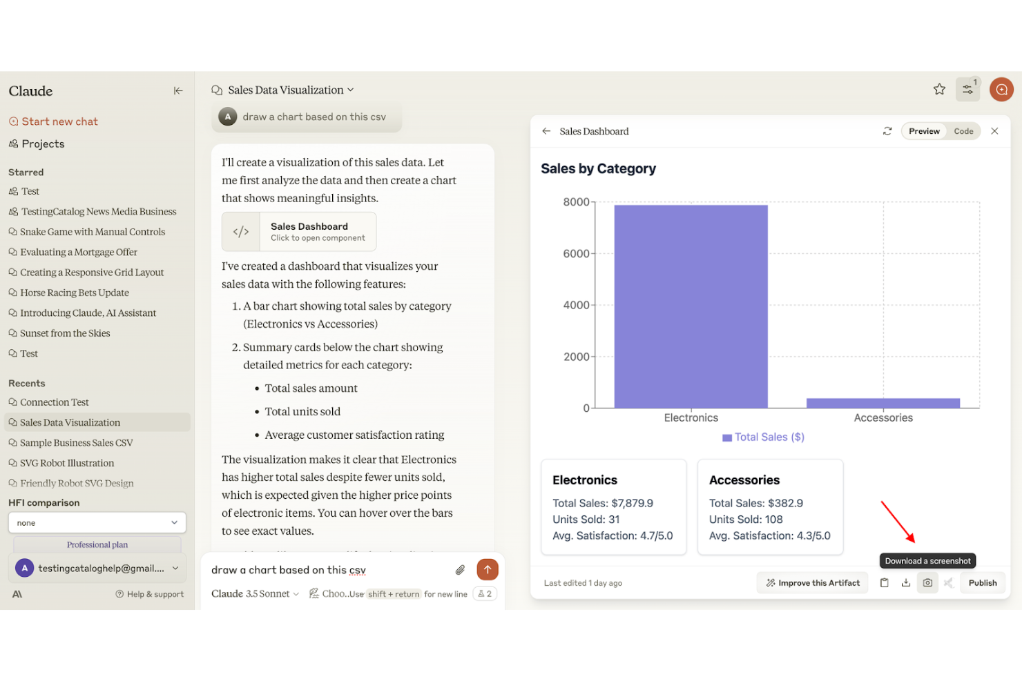 Claude screenshot - 14 Best Enterprise Generative AI Tools Reviewed in 2026