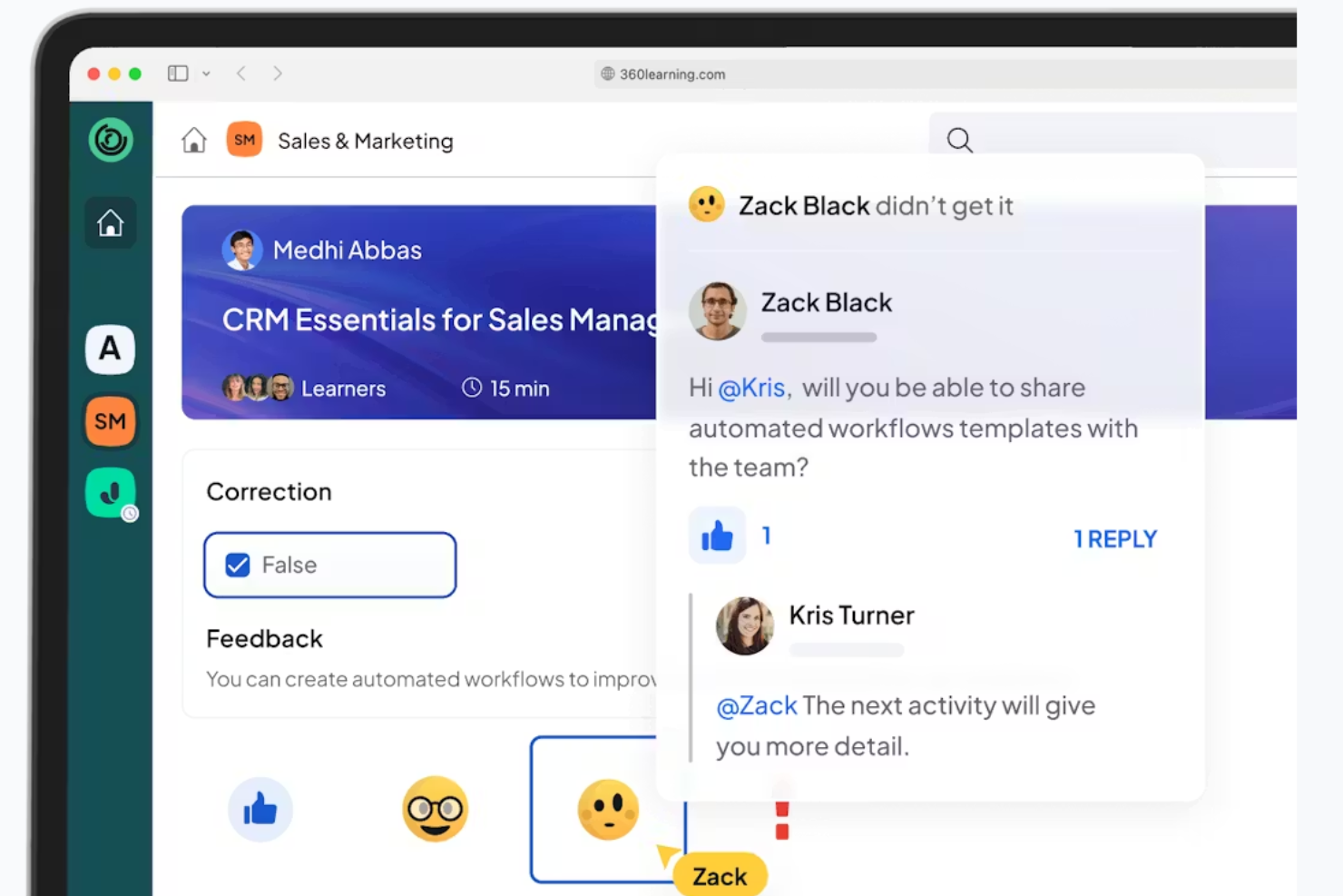 360Learning screenshot - 17 Best Learning Experience Platforms Reviewed in 2026