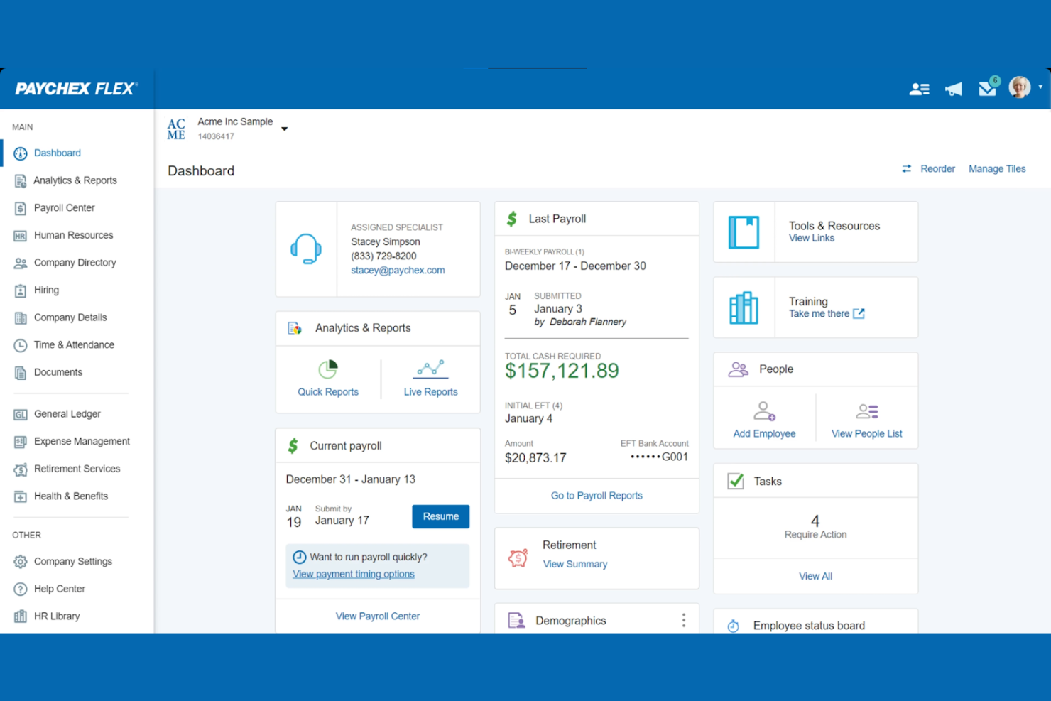 Paychex screenshot - 17 Best Onboarding Software for Small Businesses Reviewed in 2026