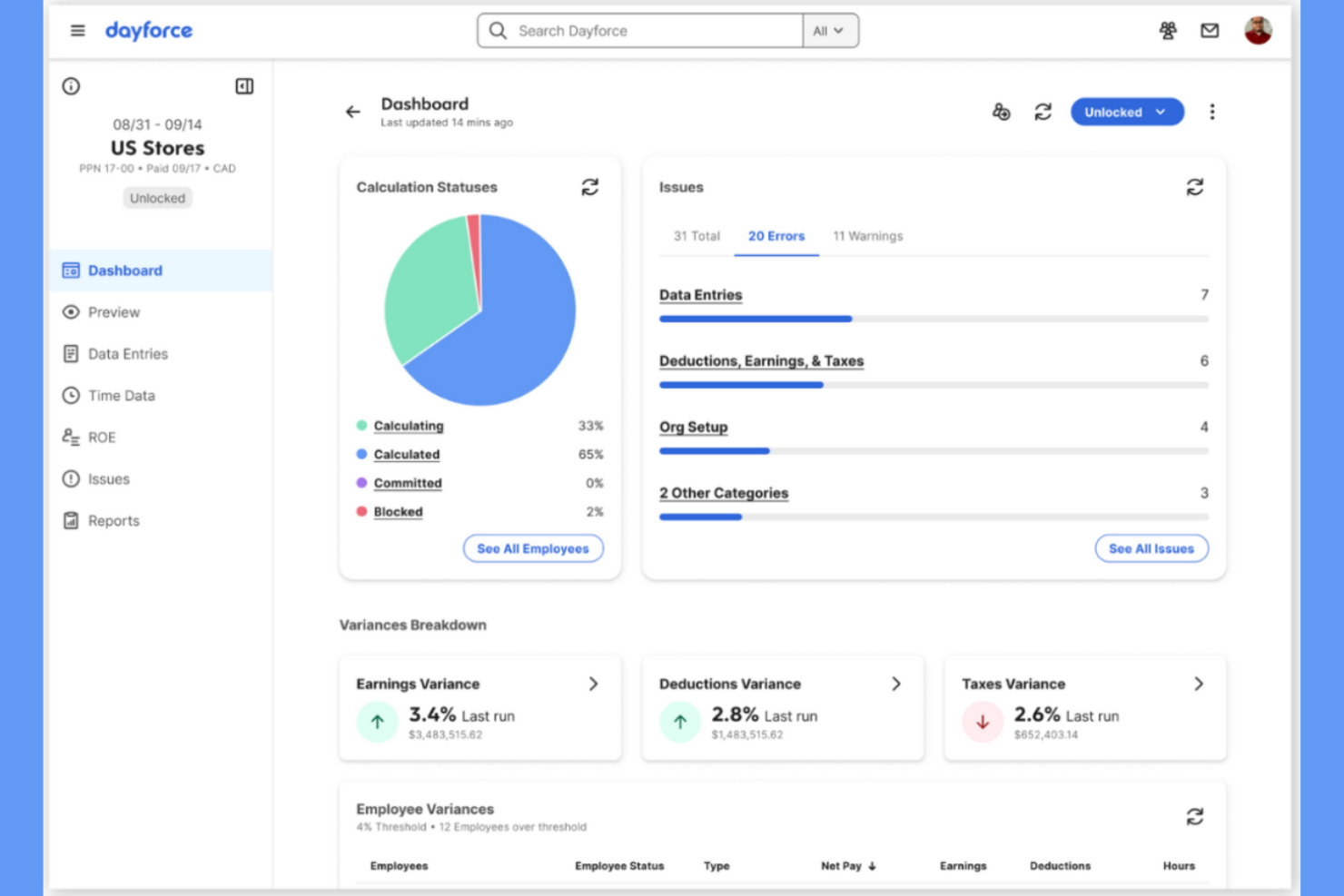 Dayforce screenshot - 18 Best Single Touch Payroll Software in 2026
