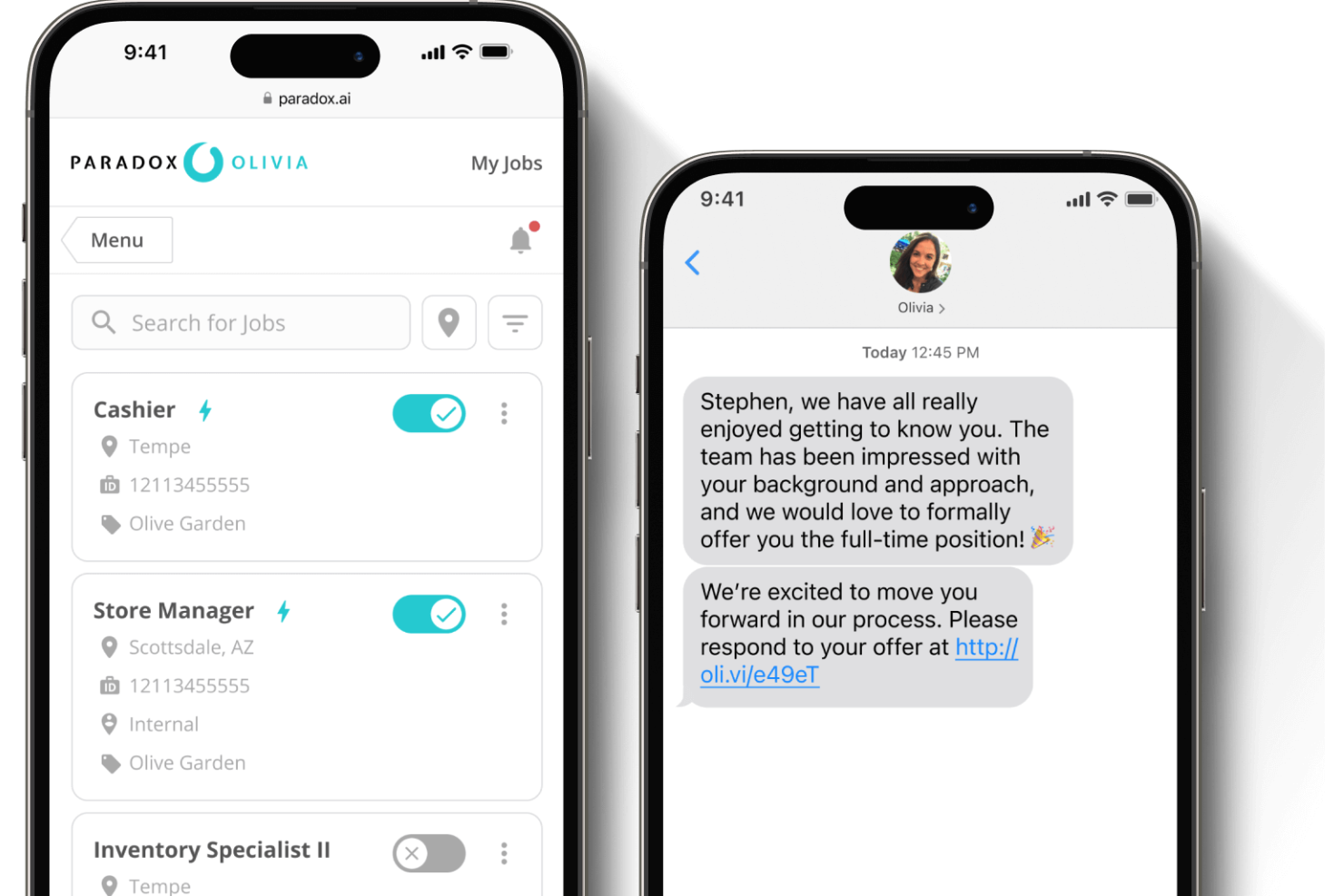 Paradox screenshot - 20 Best AI Recruiting Companies Of 2026