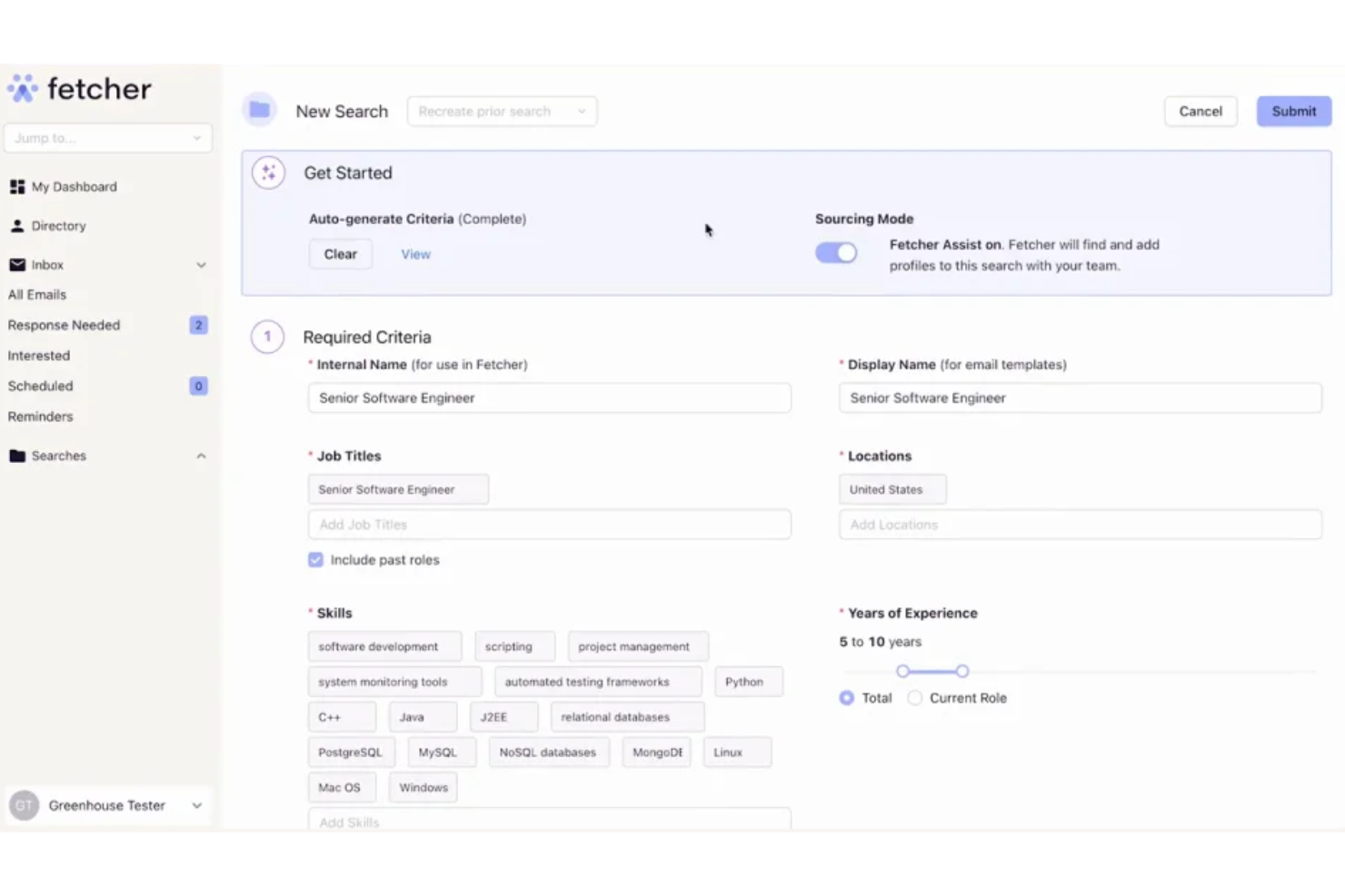 Fetcher screenshot - 20 Best AI Recruiting Companies Of 2026