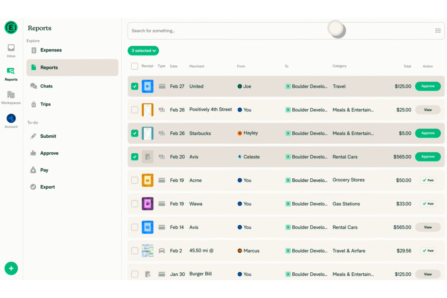 Expensify screenshot - 13 Credit Card Expense Management Software for 2026
