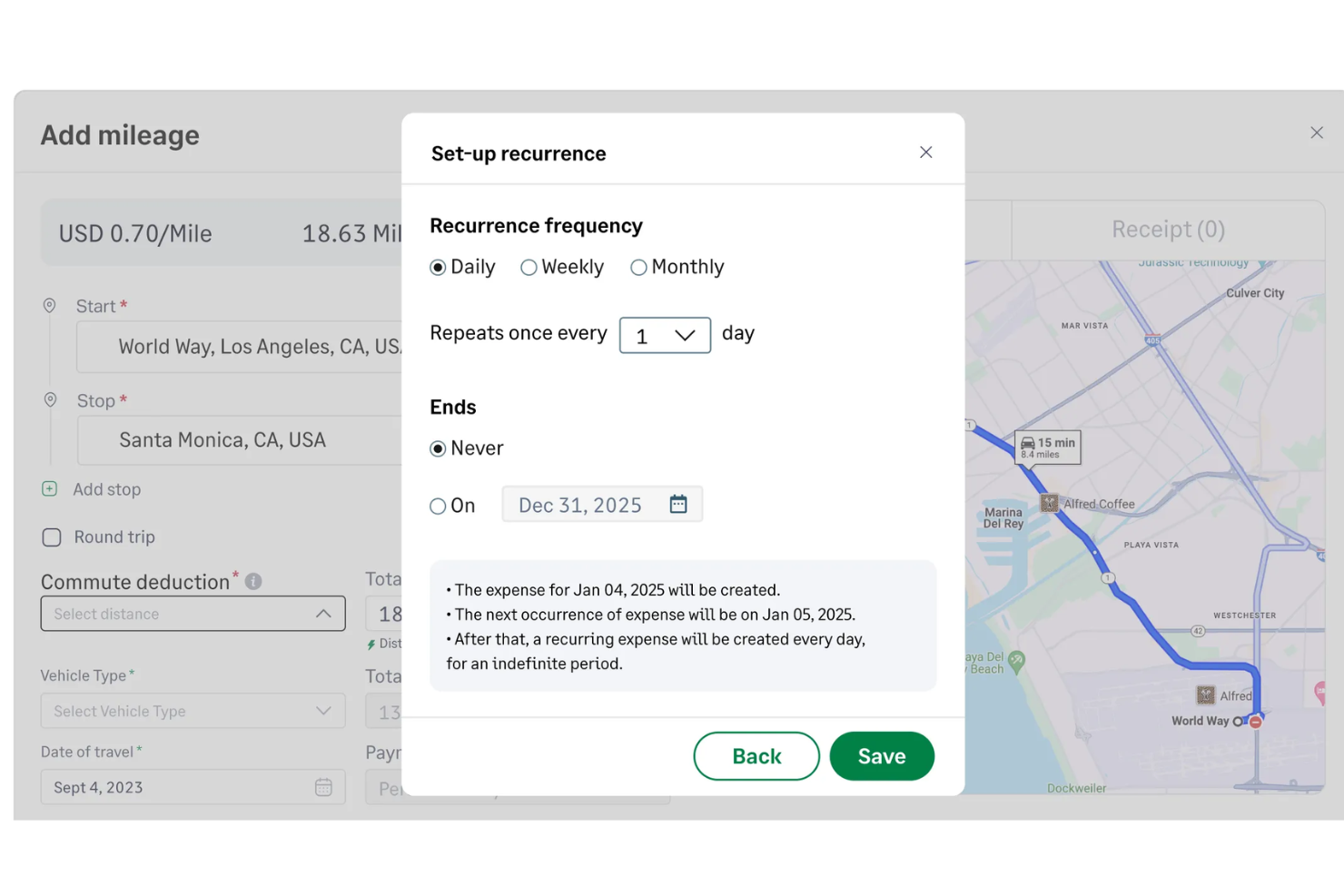 Sage Expense Management (formerly Fyle) screenshot - 14 Mileage Tracking Software for 2026