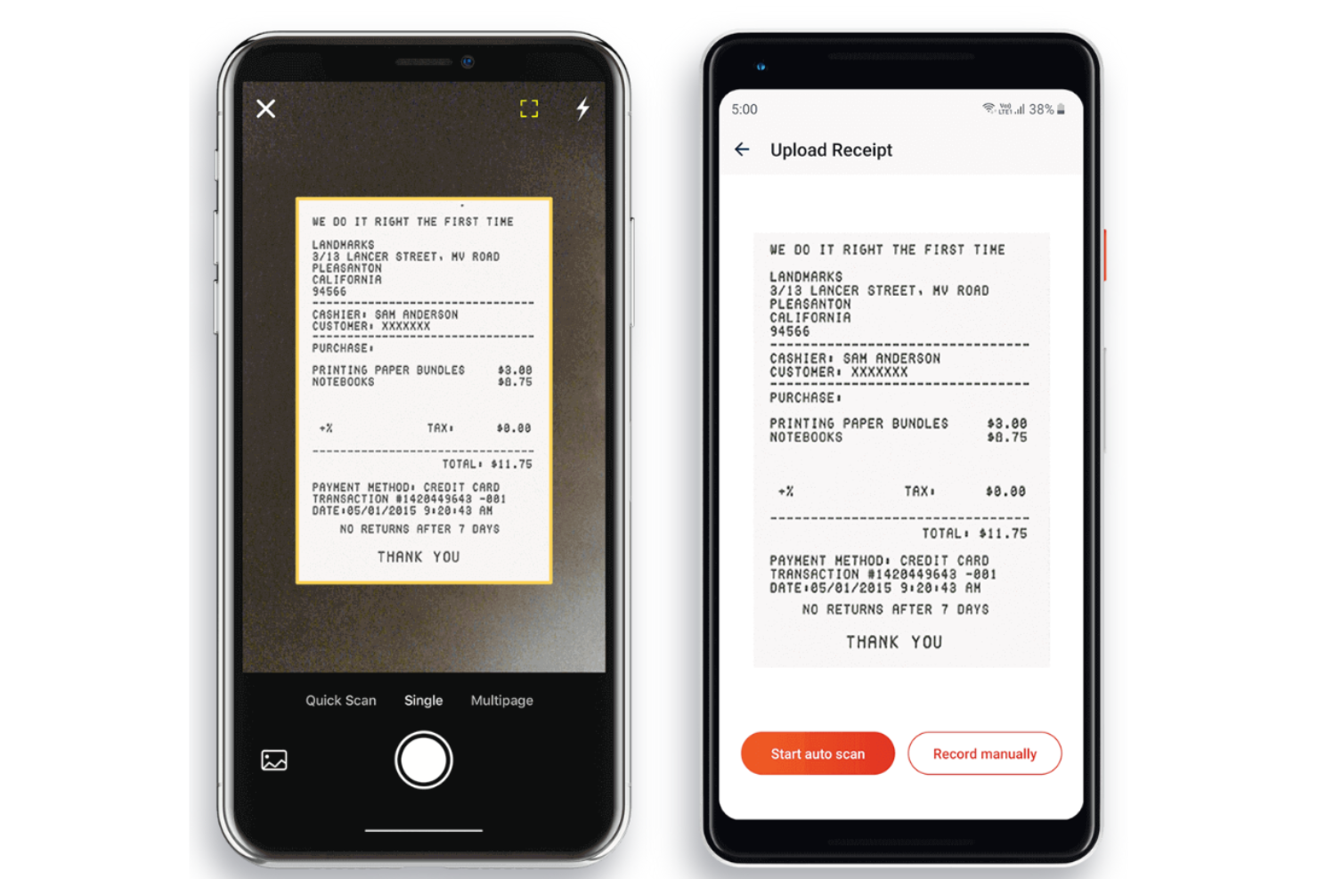 Zoho Expense screenshot - 15 Receipt Scanner Apps for 2026