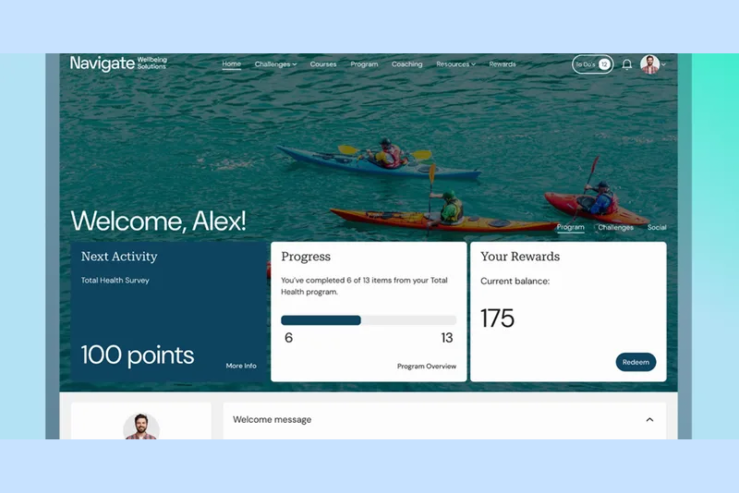 Navigate screenshot - 20 Best AI Employee Wellness Software in 2026