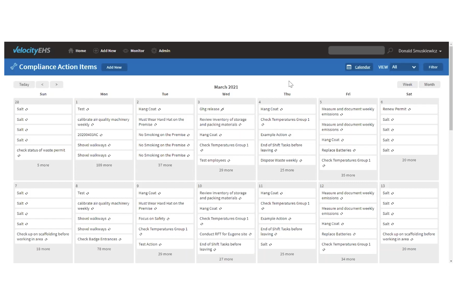 VelocityEHS screenshot - 16 Best Health and Safety Software for 2026
