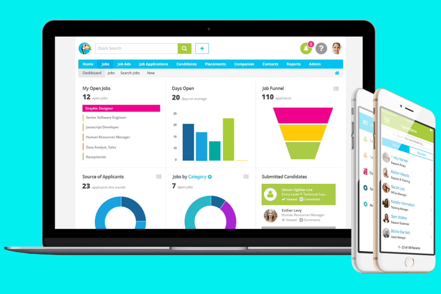 JobAdder screenshot - 13 Best Job Description Management Software in 2026