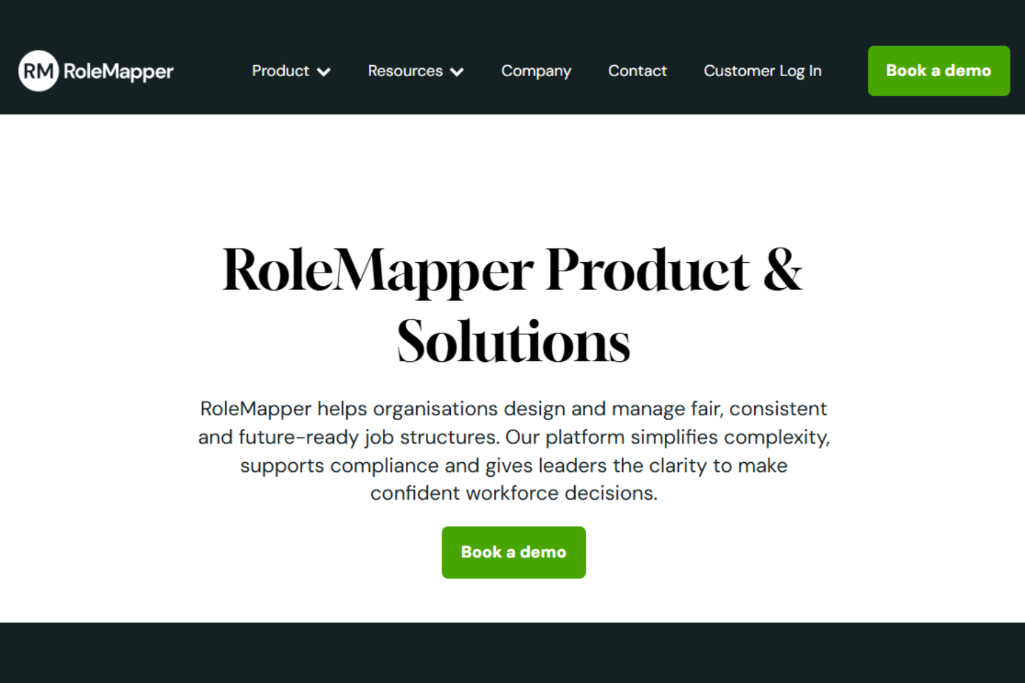 RoleMapper screenshot - 13 Best Job Description Management Software in 2026