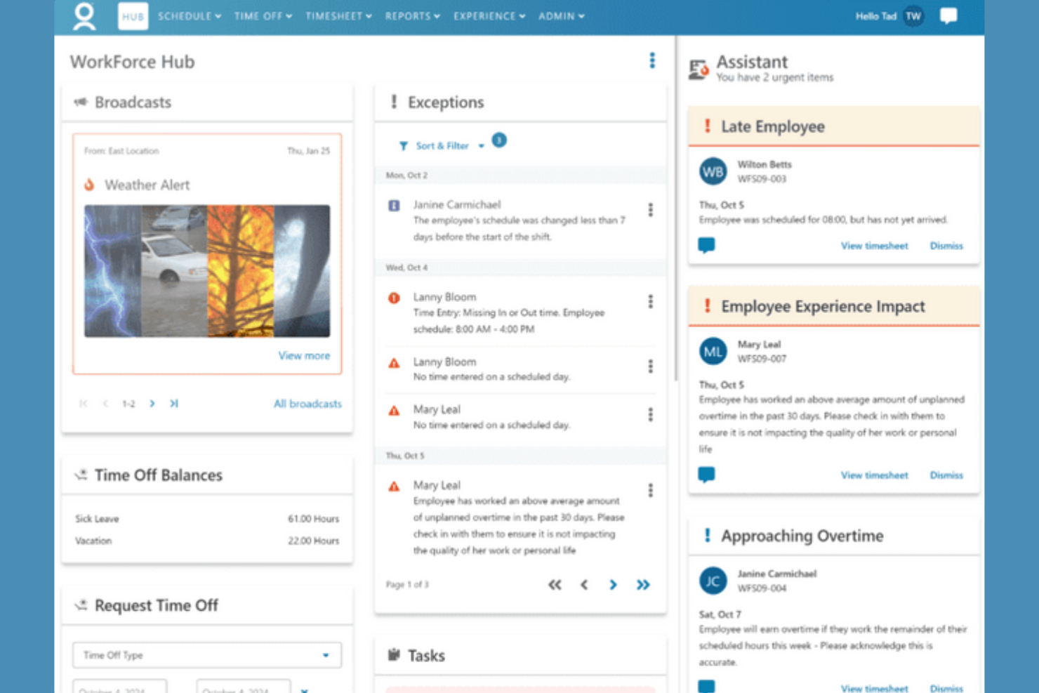 ADP WorkForce Suite screenshot - 14 Best Workforce Optimization Software for 2026