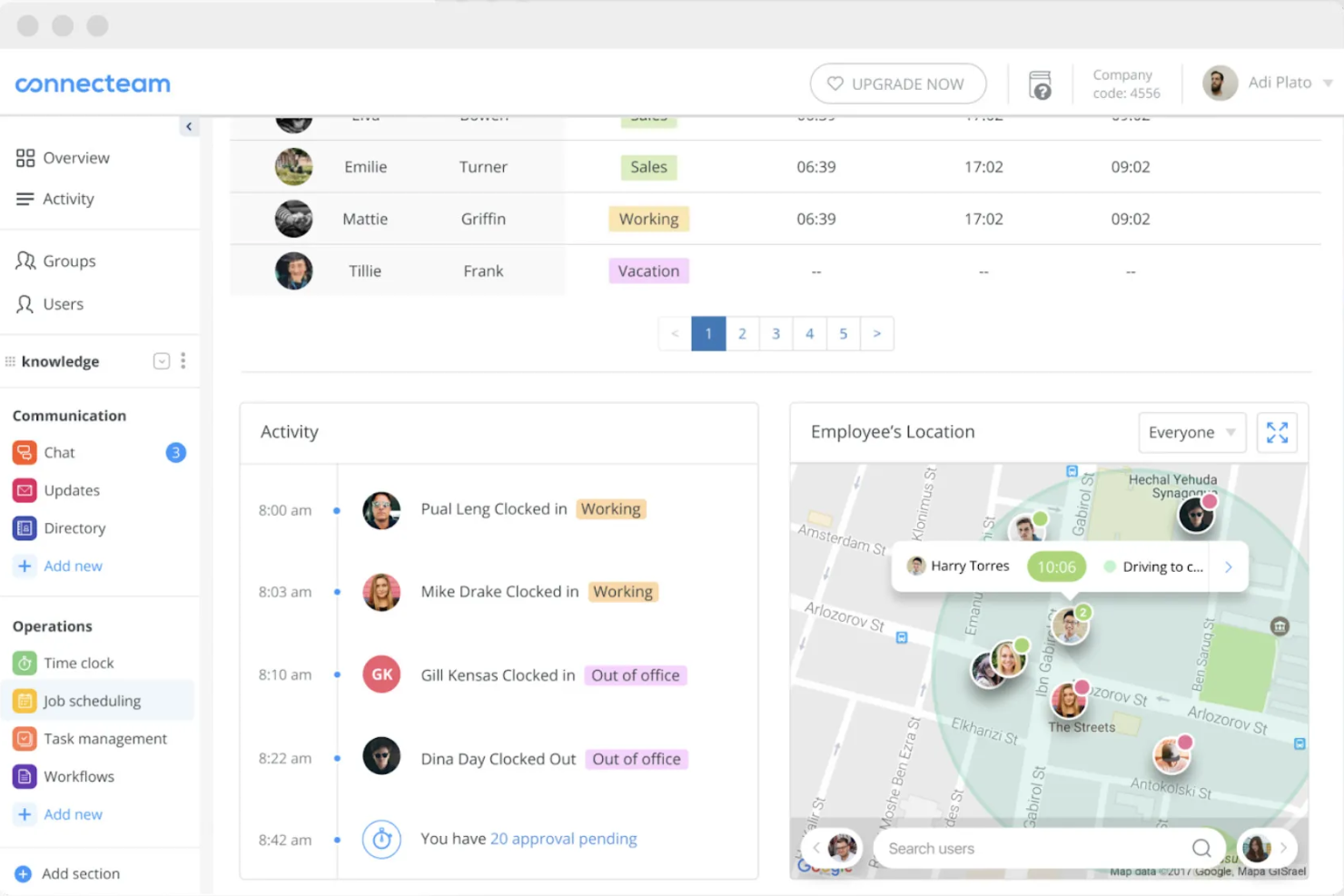 Connecteam screenshot - 14 Best Training Scheduling Software for 2026