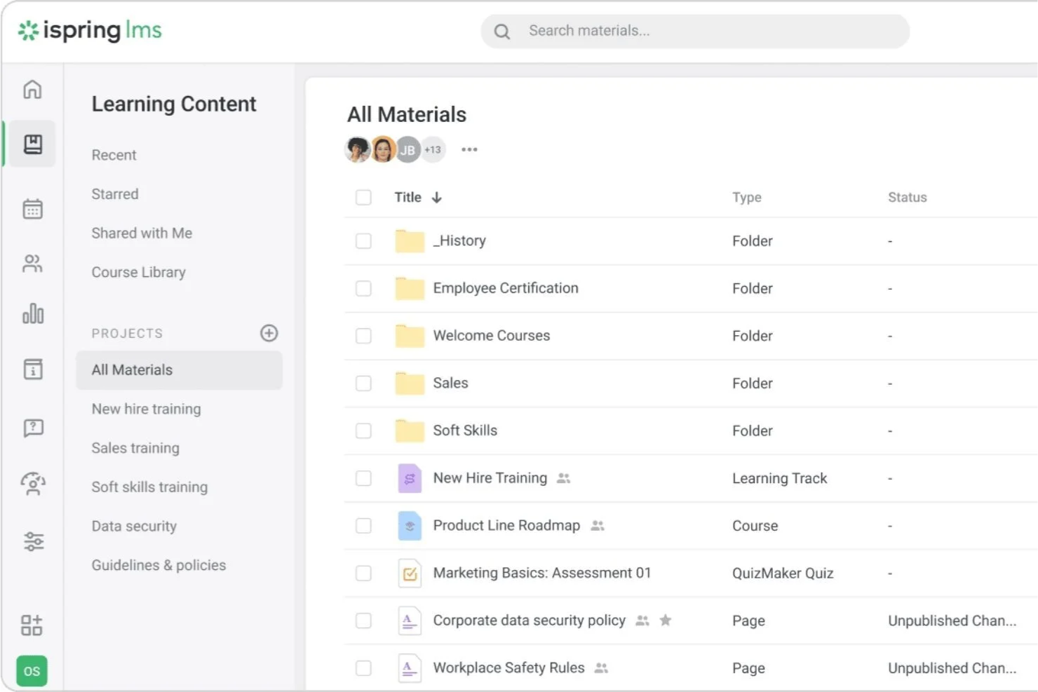 iSpring LMS screenshot - 14 Best Training Scheduling Software for 2026