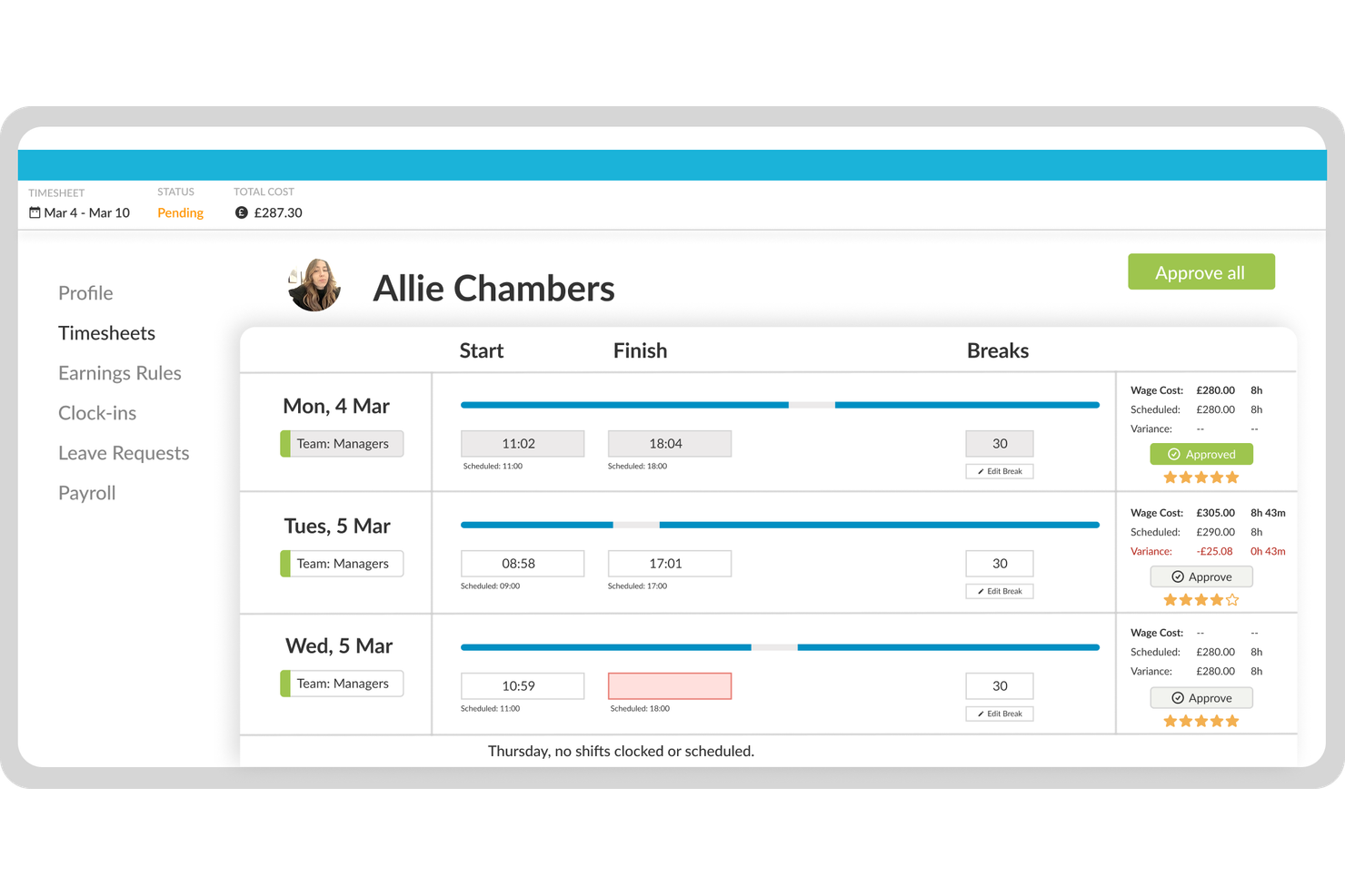 Workforce.com screenshot - 14 Best Workforce Management Software UK Solutions for 2026
