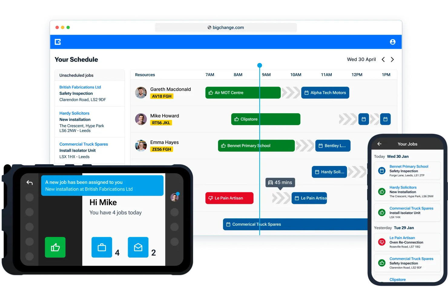 BigChange screenshot - 14 Best Workforce Management Software UK Solutions for 2026