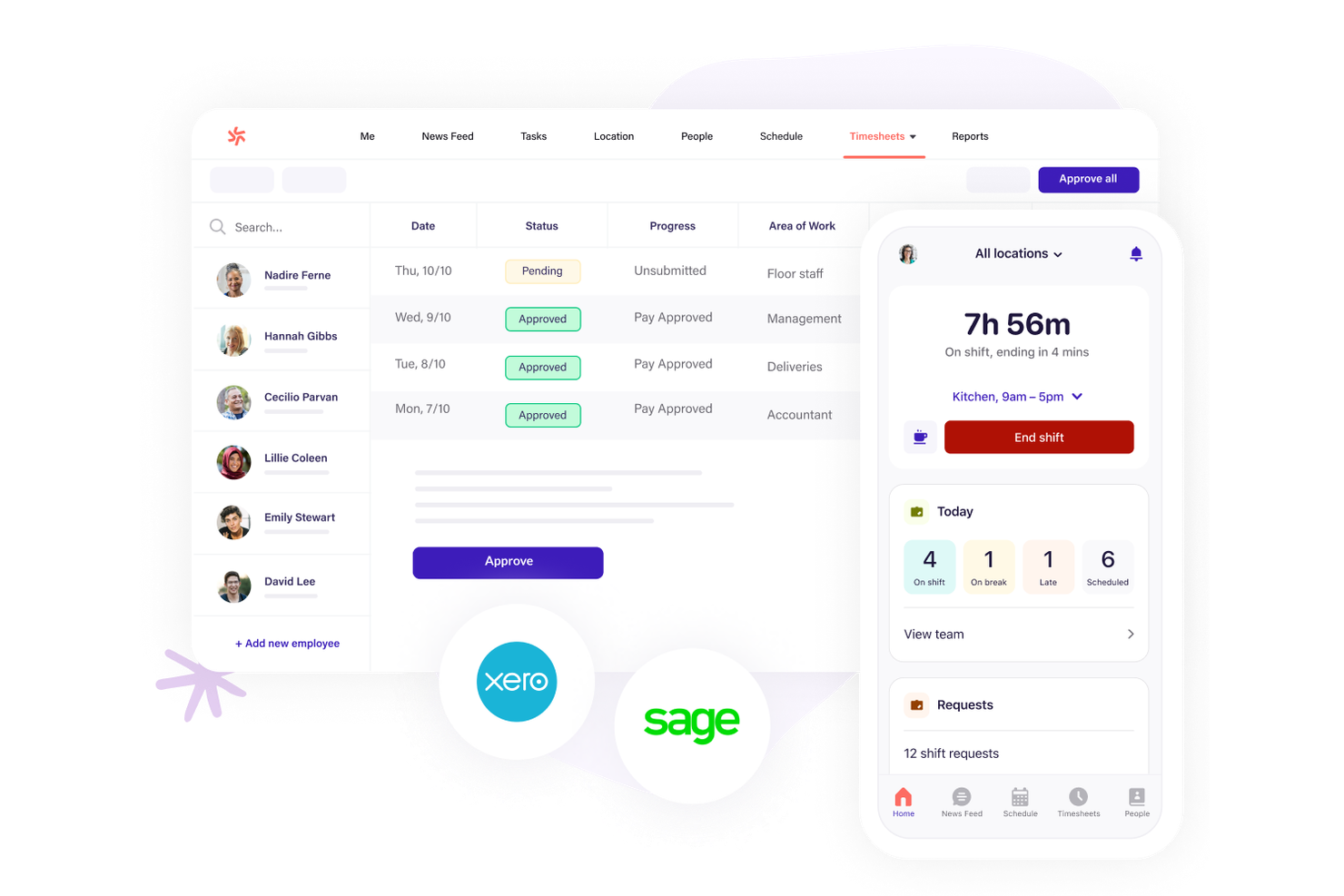 Deputy screenshot - 14 Best Workforce Management Software UK Solutions for 2026