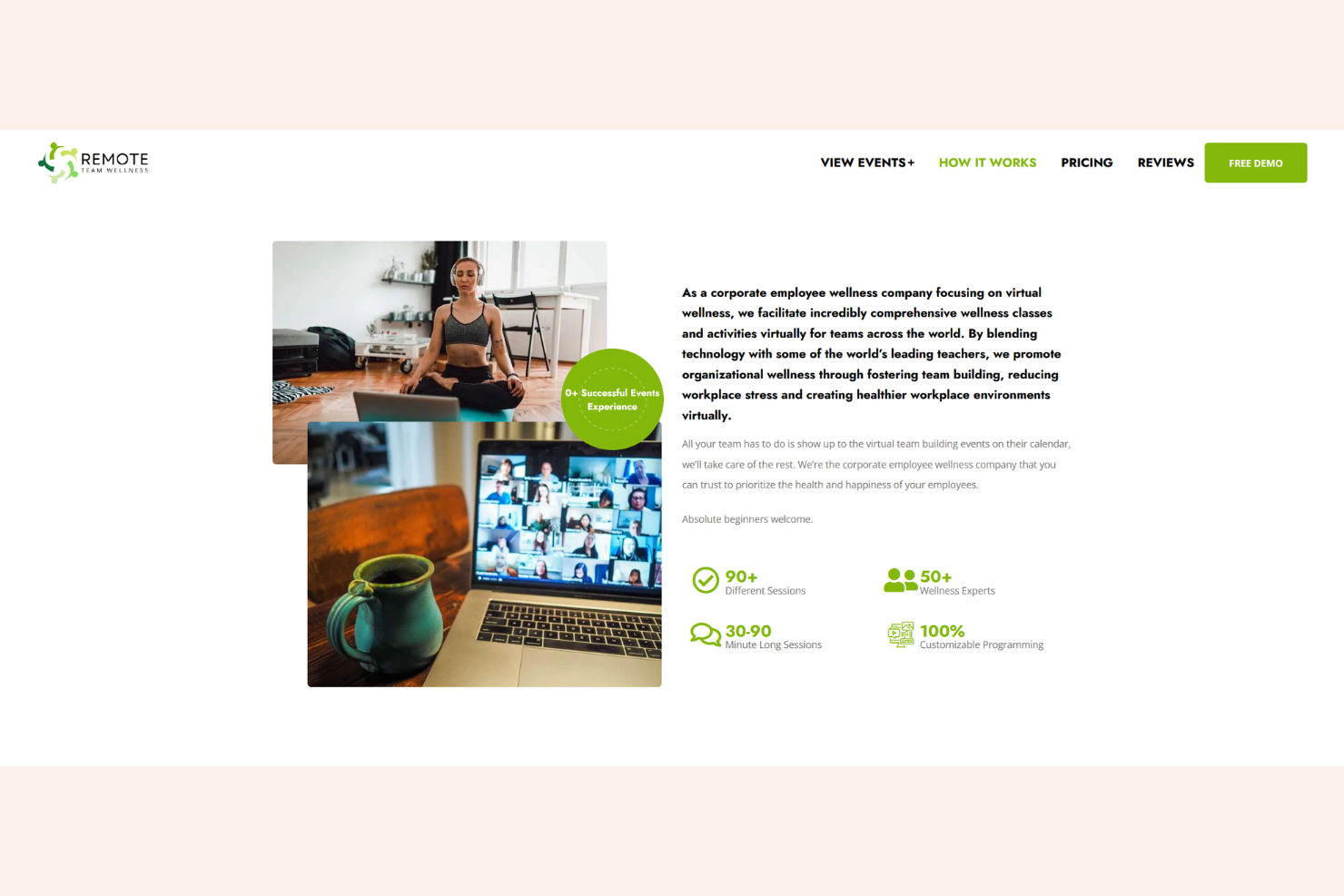 Remote Team Wellness screenshot - 21 Best Free Corporate Wellness Software in 2026