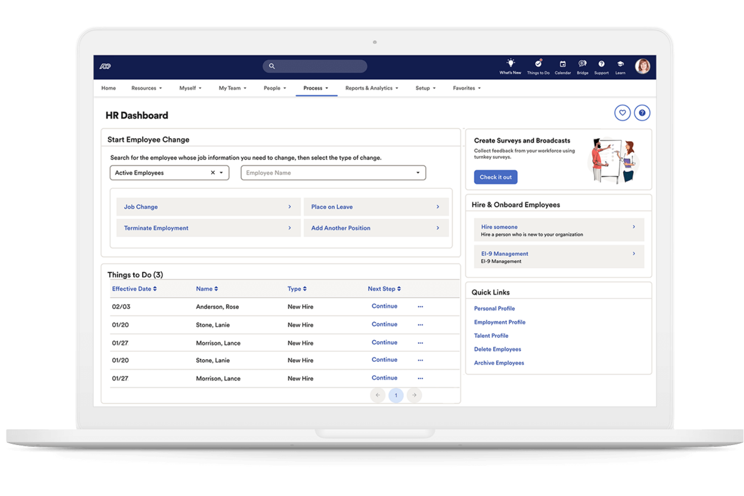 ADP screenshot - 16 Best HR Compliance Systems for Small Business for 2026