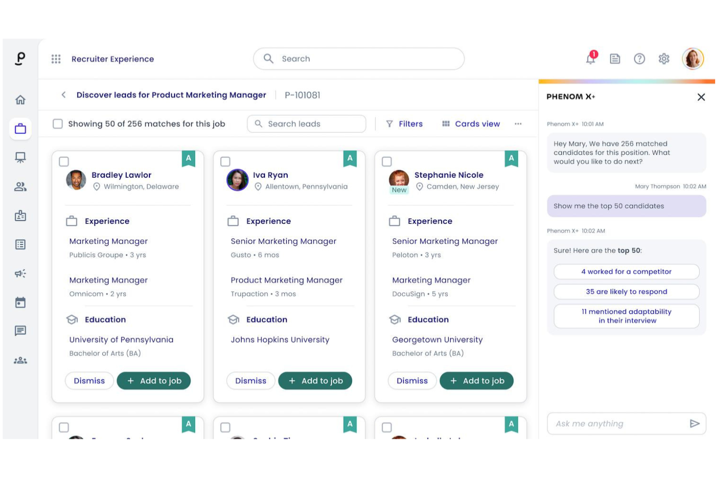 Phenom screenshot - 20 Best Career Management Software in 2026