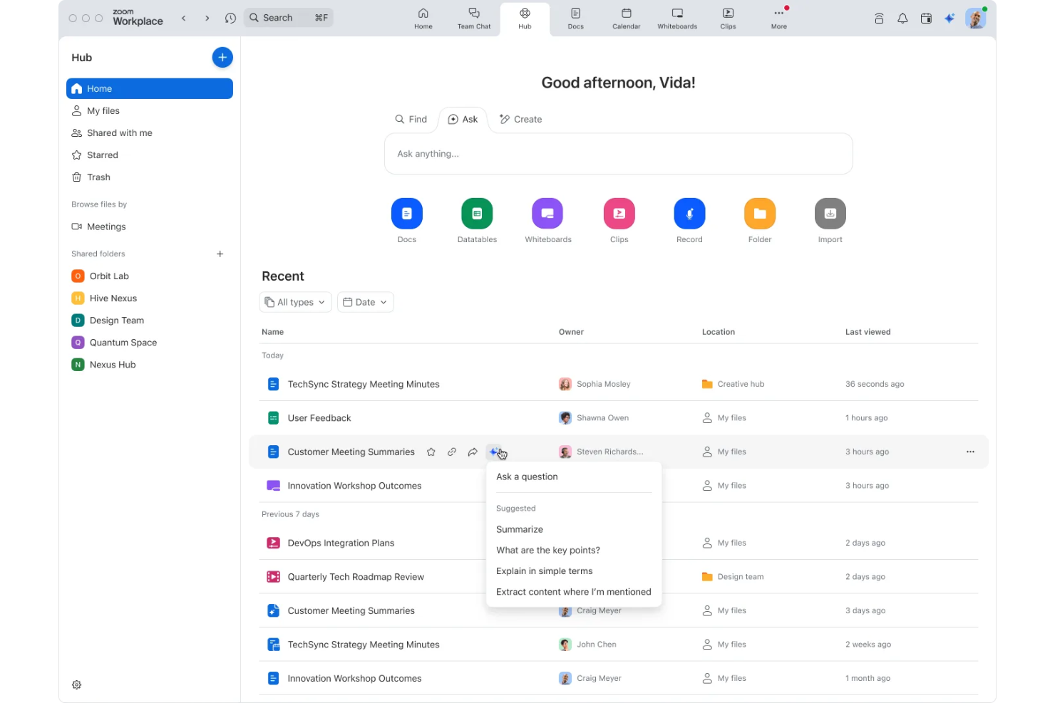 Zoom screenshot - 18 Best Enterprise Communication Software for 2026