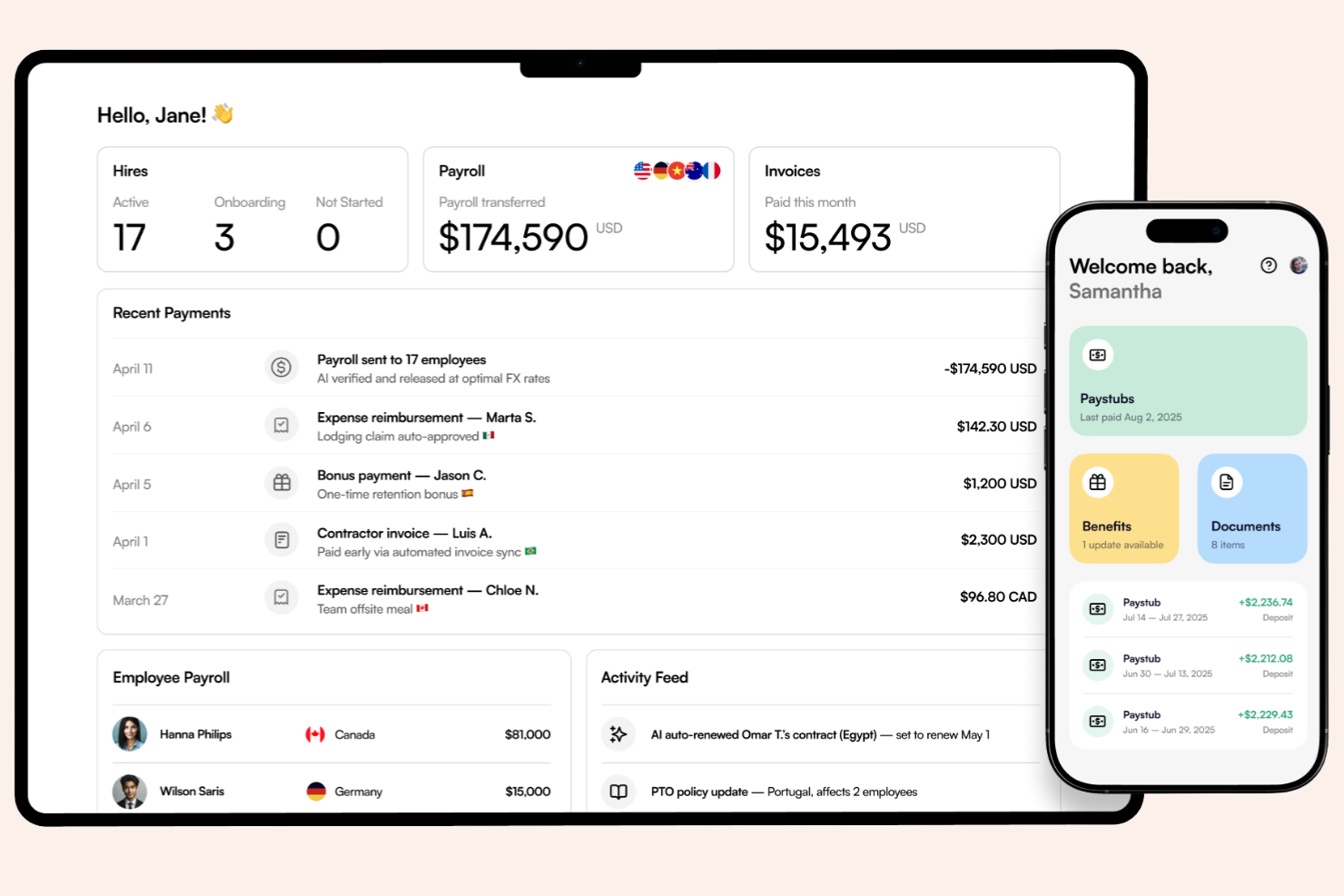 Borderless AI screenshot - 23 Best Employer of Record Services Croatia in 2026