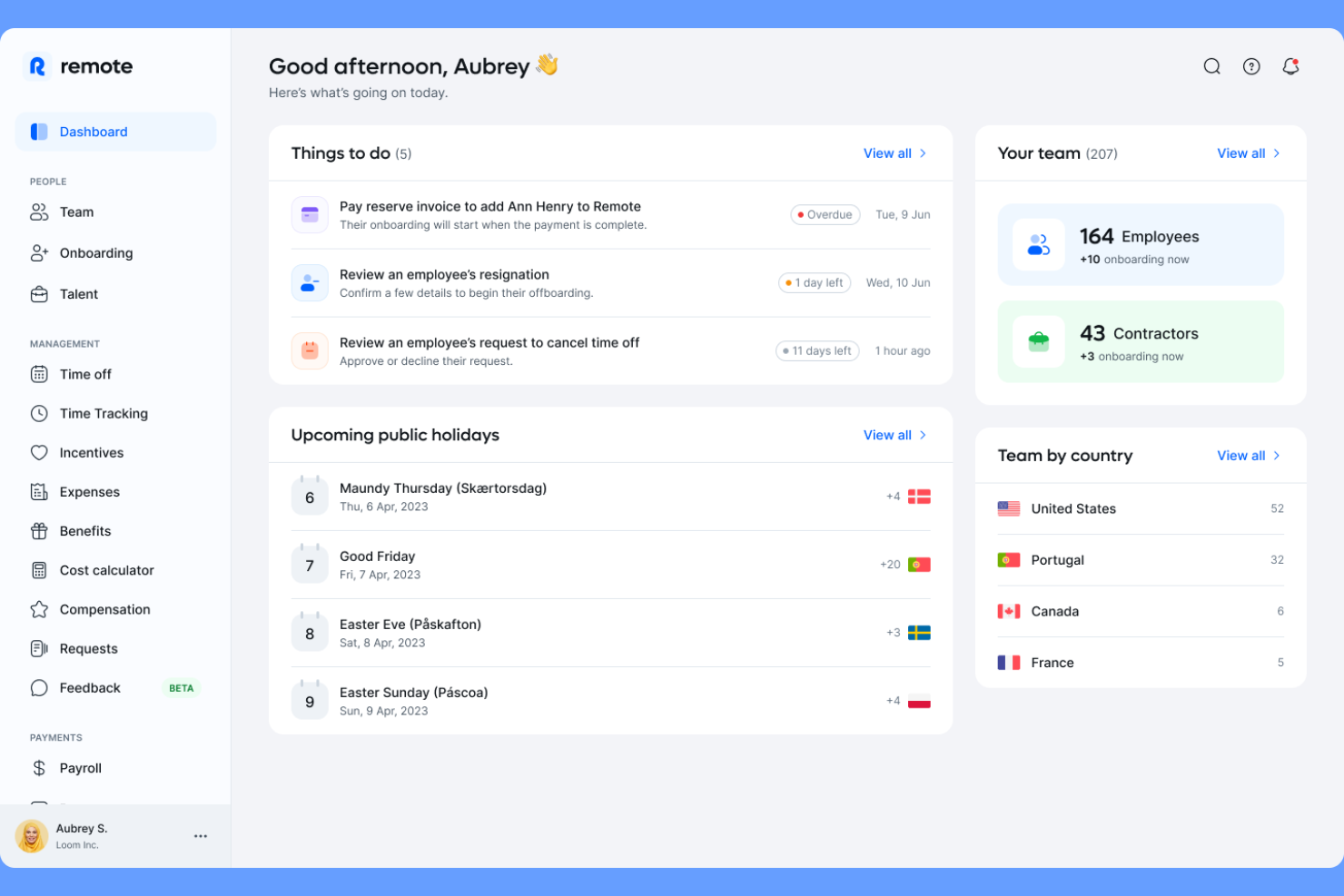 Remote screenshot - 22 Best Employer of Record Services Israel in 2026