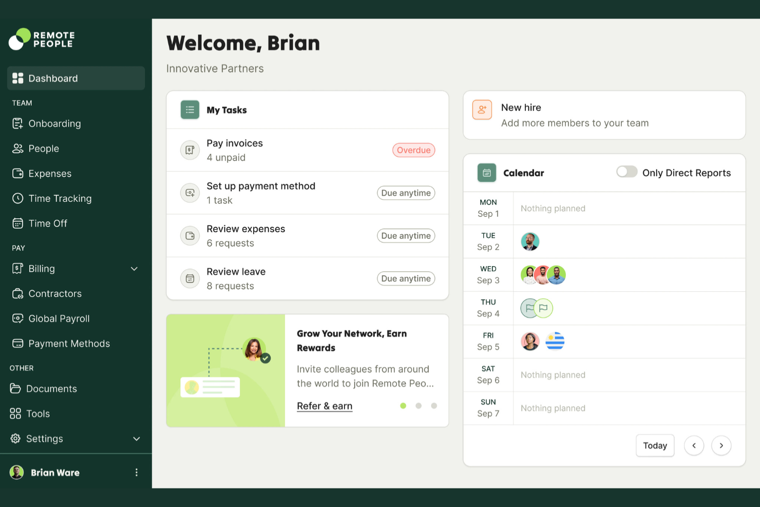 Remote People screenshot - 22 Best Employer of Record Services Paraguay in 2026