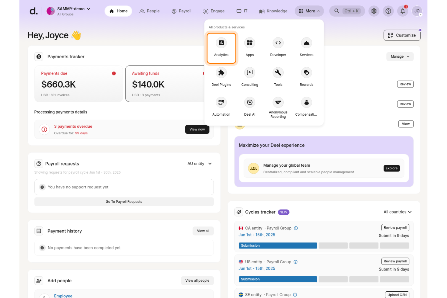 Deel screenshot - 15 Best Onboarding and Offboarding Software in 2026
