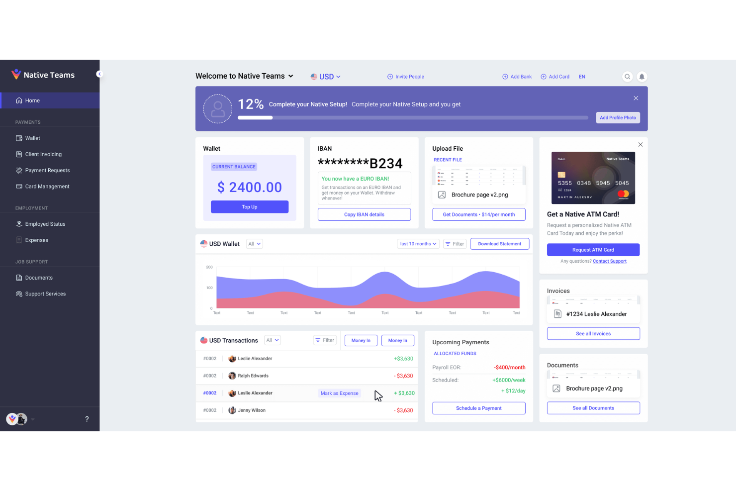 Native Teams screenshot - 14 Best Employer of Record Services in Slovakia in 2026