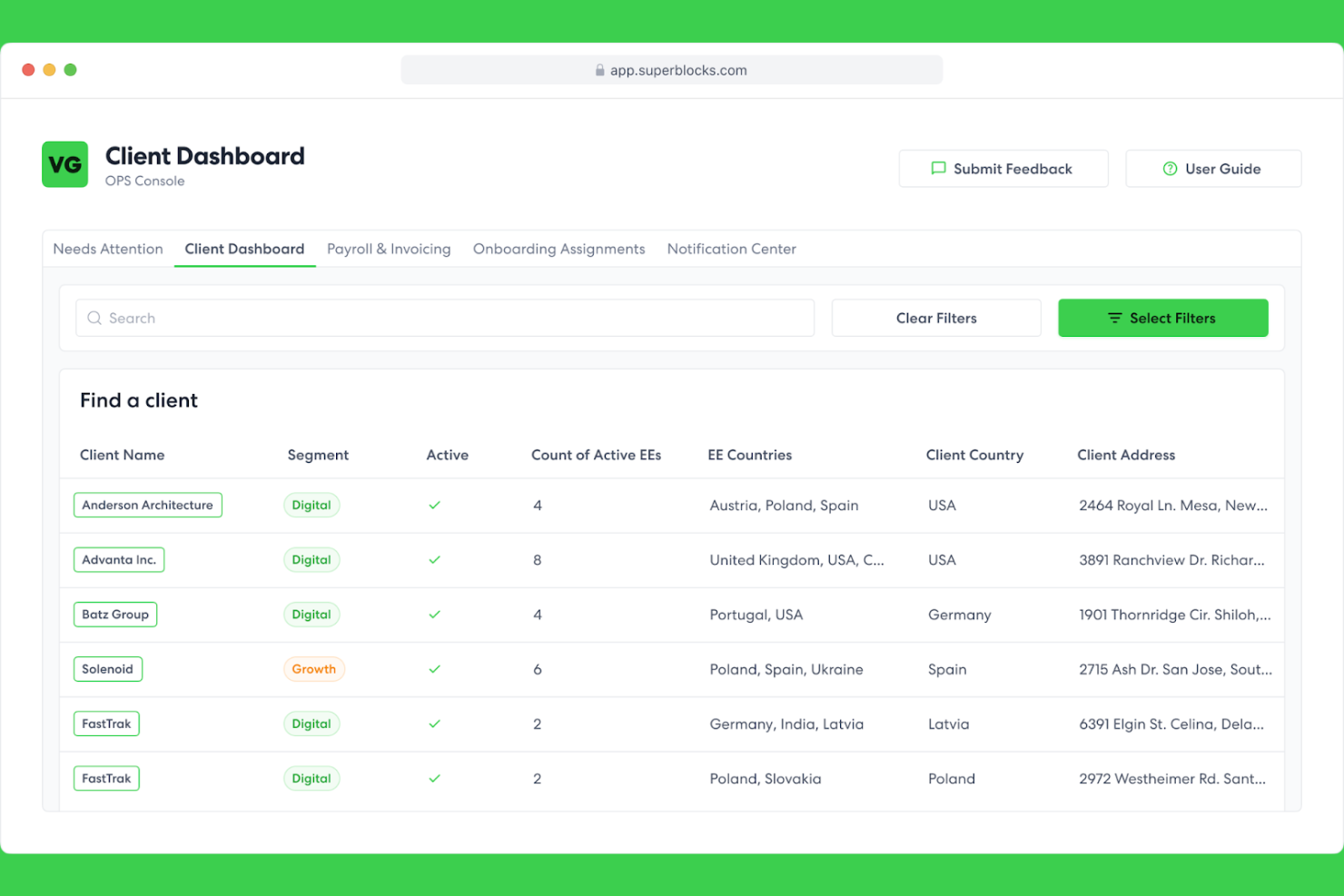 Velocity Global screenshot - 13 Best Employer of Record Services Thailand in 2026