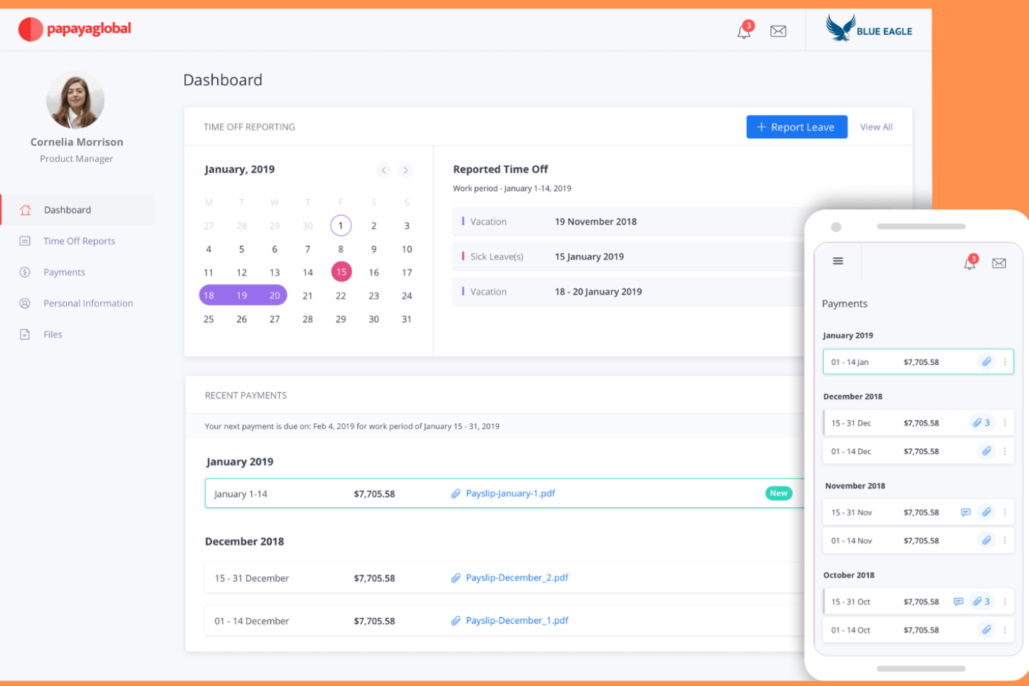 Papaya Global screenshot - 23 Best Employer of Record Services Romania in 2026